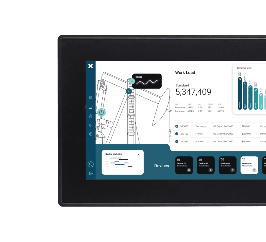 eX710G | Outdoor HMI Sunlight readable 10